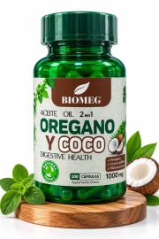 ACEITE DE OREGANO Y COCO X 100 CAP BIO